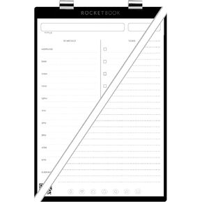 Rocketbook Orbit Executive Page Pack - Smart Reusable Legal Pad - Lined