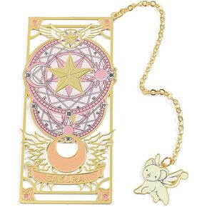 Anime Card-Captor Sakura Bookmark Cartoon Maid Manga Reading Bookmark for Women Girls Gift Birthday (Style-2)