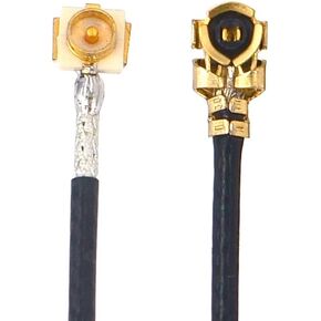 onelinkmore U.FL Cable U.fl IPX (IPEX/UFL) Male to IPX Female Antenna Cable UFL/u.fl/IPX/IPEX RF Coaxial Extension Cord 23 inch Pack of 2