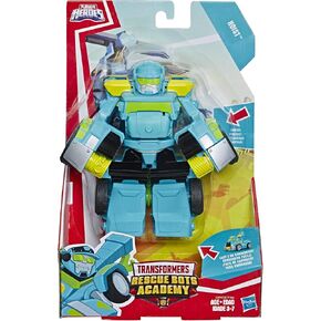 Transformers Playskool Heroes Rescue Bots Academy Hoist Converting Toy Robot, 6" Action Figure, Toys for Kids Ages 3 & Up, Brown/a