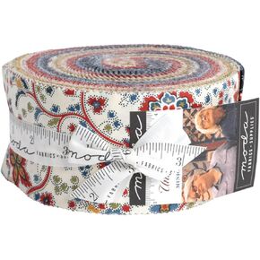 Minick and Simpson Union Square Jelly Roll 40 2.5-inch Strips Moda Fabrics 14950JR