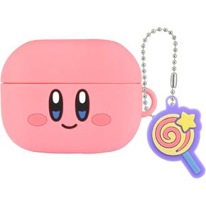 Gourmandies Kirby BKBY-06A Silicone Case Compatible with AirPods Pro (2nd Generation) / AirPods Pro