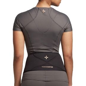 Tommie Copper Women’s Comfort Back Brace, Adjustable, Sweat Wicking, Breathable Back & Muscle Compression Support for Everyday