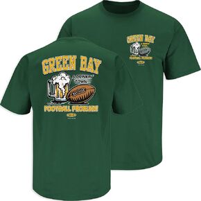 Green Bay Football Fans. Drinking Town with a Football Problem Shirt (SM-5XL)