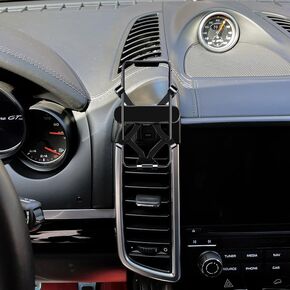 car Phone Holder for 2018-2023 Porsche Cayenne Phone Mount Interior Accessories Phone Stand Vent (for Cayenne 2018-2023)