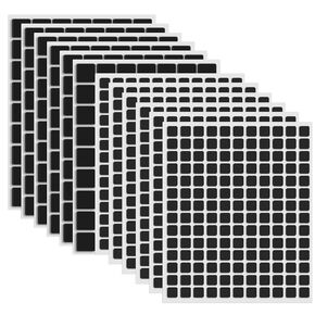 6PCS/Sets 3D Double Sided Adhesive Foam Squares 2 Sizefor Card Making Black Permanent Sticky Dimensional Adhesives for Hanging Pictures Photographs Posters Photo Frames DIY Scrapbooking Album Decor