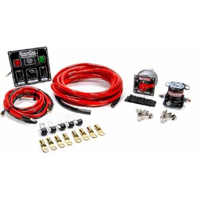 QuickCar Racing Products 50-831 Wiring Kit 4 Gauge With black 50-822 Panel