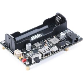 Solar Energy/Power Manager Module, Solar Power for 5V-24V Solar Panel, Supports Solar Panel or USB Port Battery Charging