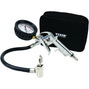 Viair 00046 Tire Inflation Gun, 160 PSI, 2.5" Mechanical Gauge