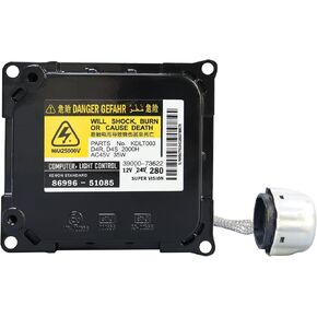 Headlight Ballast, D4S HID Ballast Control Unit with Igniter, for 2006-2012 Lexus RX350 GS350 GS430 IS250 GX460 GS300 GS350 Prius Avalon Solara Venza, KDLT003 DDLT003 86996-51085 & Others in Kuwait