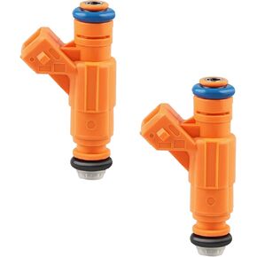 JDMON Fuel Injectors Compatible with Polaris MSX 110 150 2004 Replacement for 0280156235 0451864 2PCS