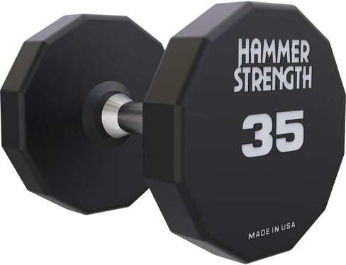 Hammer Strength 12 Sided Urethane Dumbbell 35Lb (1 Dumbbell) in Saudi Arabia