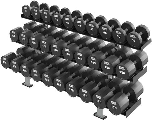 Hammer Strength 12 Sided Urethane Dumbbell 35Lb (1 Dumbbell) in Saudi Arabia