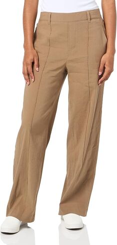 Vince Women's High Waist Pull on Linen Trouser in Kuwait