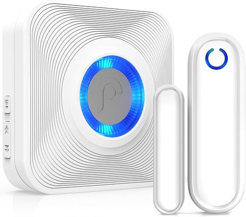 Fosmon WaveLink Wireless Door Chime Add On Receiver, No Sensor, White in Kuwait