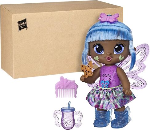 Baby Alive Glo Pixies Doll, Gigi Glimmer, Interactive 10.5-inch Pixie Doll Toy for Kids 3 and Up, 20 Sounds, Glows with Pretend Feeding in Saudi Arabia