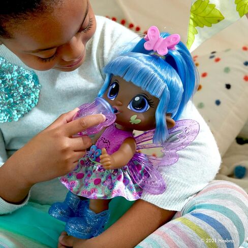 Baby Alive Glo Pixies Doll, Gigi Glimmer, Interactive 10.5-inch Pixie Doll Toy for Kids 3 and Up, 20 Sounds, Glows with Pretend Feeding in Saudi Arabia