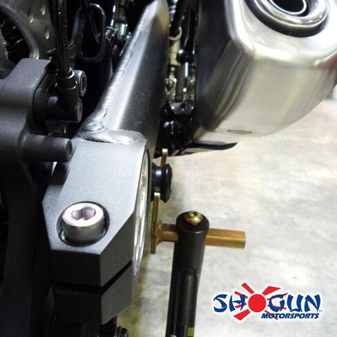 Shogun USA Made Kawasaki Z1000 Z 1000 2014 2015 2016 Swingarm Spools - Sliders - Black - 701-0799 in Kuwait