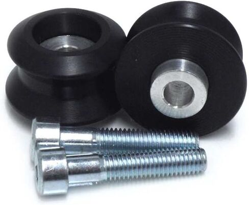 Shogun USA Made Kawasaki Z1000 Z 1000 2014 2015 2016 Swingarm Spools - Sliders - Black - 701-0799 in Kuwait