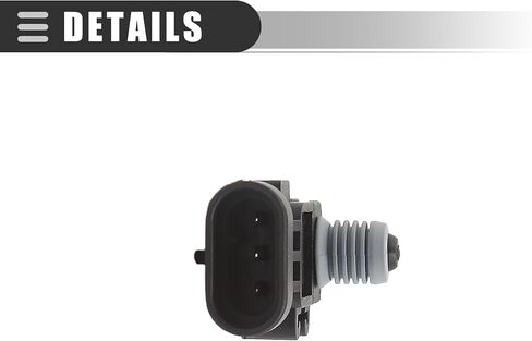 Motoforti Fuel Pump Tank Vapor Vent Pressure Sensor, for Chevrolet Camaro 1999, 2002, Plastic, 16238399, Black in Saudi Arabia