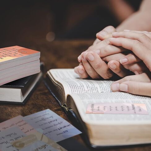Maitys 240 Pcs Bible Verse Cards Prayer Cards for Women with Assorted Bible Verses Mini Scripture Cards Inspirational Quote Cards Christian Gifts Encouragement Cards for Students Friends(Bohemia) in Saudi Arabia