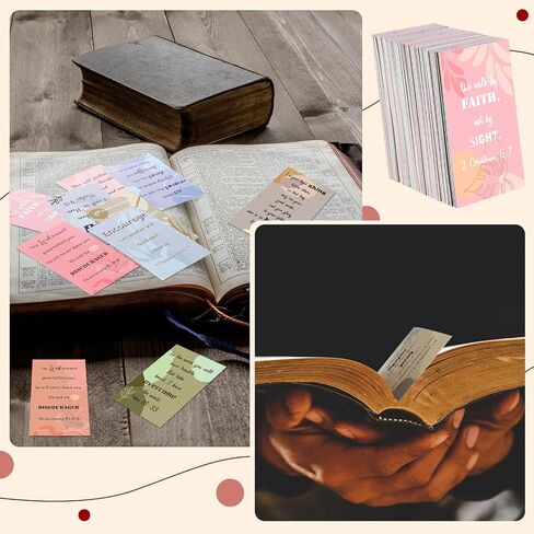 Maitys 240 Pcs Bible Verse Cards Prayer Cards for Women with Assorted Bible Verses Mini Scripture Cards Inspirational Quote Cards Christian Gifts Encouragement Cards for Students Friends(Bohemia) in Saudi Arabia