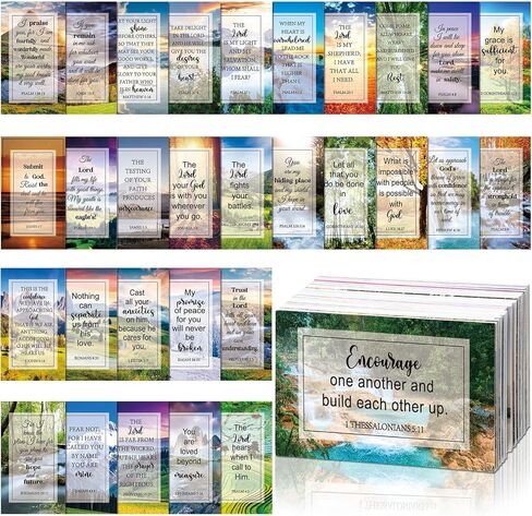 Maitys 240 Pcs Bible Verse Cards Prayer Cards for Women with Assorted Bible Verses Mini Scripture Cards Inspirational Quote Cards Christian Gifts Encouragement Cards for Students Friends(Bohemia) in Saudi Arabia