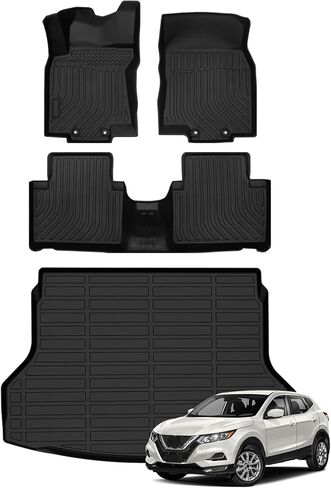 سجادات أرضية لسيارة Nissan Rogue 2014-2020 مناسبة لجميع الأحوال الجوية لسجادة أرضية Nissan Rogue، لملحقات بطانة أرضية Nissan Rogue (ليست لنماذج Rogue Select والنماذج الرياضية) in Kuwait