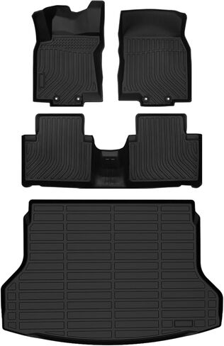 سجادات أرضية لسيارة Nissan Rogue 2014-2020 مناسبة لجميع الأحوال الجوية لسجادة أرضية Nissan Rogue، لملحقات بطانة أرضية Nissan Rogue (ليست لنماذج Rogue Select والنماذج الرياضية) in Kuwait