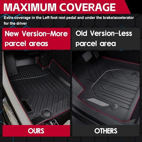 سجادات أرضية لسيارة Nissan Rogue 2014-2020 مناسبة لجميع الأحوال الجوية لسجادة أرضية Nissan Rogue، لملحقات بطانة أرضية Nissan Rogue (ليست لنماذج Rogue Select والنماذج الرياضية) in Kuwait