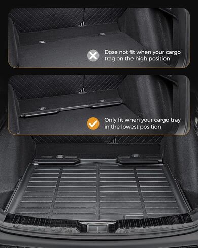 سجادات أرضية CarQiWireless وحصيرة صندوق السيارة لملحقات Honda CRV 2023 2024 (الهجينة غير متضمنة)، وبطانات أرضية TPE مناسبة لجميع الأحوال الجوية لسيارة Honda CR-V، وأرضية مضادة للانزلاق عديمة الرائحة وسجادات للشحن لجميع المواسم in Kuwait