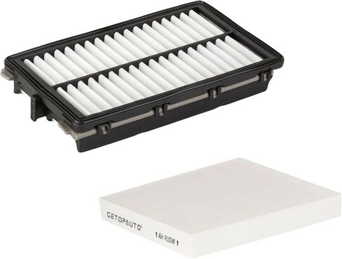 28113-L1000 97133-L1000 Combo Set Air Filter and Cabin Air Filter Compatible with Hyundai Tucson Santa Fe Santa Cruz Carnival SORENTO Kia Sportage K5 in Saudi Arabia