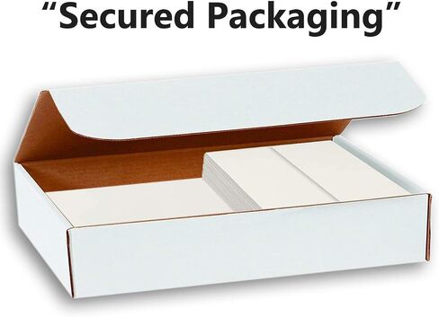 Hamilco Blank Greeting Cards 5x7 Folded Cream Card stock 80 lb Cover 100 Pack in Saudi Arabia