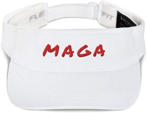 قبعة دونالد ترامب MAGA Visor Make America Great Again in Saudi Arabia