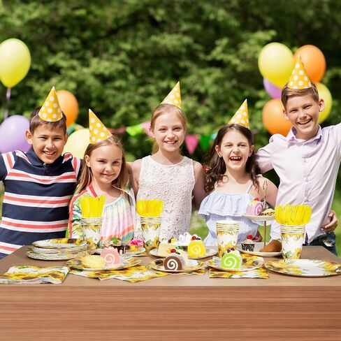Sunflower Party Supplies Set, Sunflower Party Plates, Napkins and Cups Sets for Sunflower Themed Birthday Party Supplies, Baby Shower,Sunflower Parties Serves 20 in Saudi Arabia