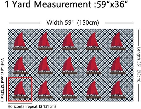 نسيج الحياة البحرية من The Yard، نسيج تنجيد زواحف سرطان البحر الأحمر لخياطة اللحف، نسيج ديكور شاطئ المحيط، نسيج خارجي لحيوانات البحر الساحلي، نسيج لحاف على طراز البحر الأبيض المتوسط، 1 ياردة، أحمر in Saudi Arabia