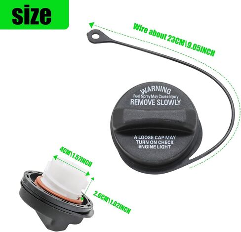 Gas Cap Replacement 42031AG000 for 2009-2013 Subaru Forester XT,2008 2019 2011 2012 Impreza WRX STI Automotive Replacement Fuel Tank Caps 42031FE060 Fuel Filler Cap in Saudi Arabia