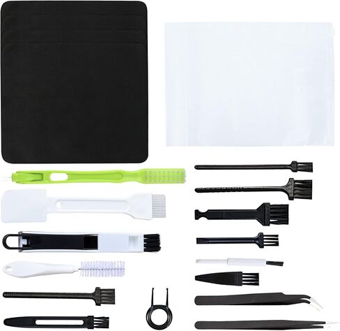 Computer Cleaning Kit, Keyboard Cleaning Brush with Carry Bag 20 in 1 Anti Static Brush for Computer Car Player Printer Camera Cleaning Brush Kit (Style 1) in Saudi Arabia