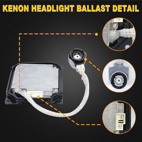 صابورة المصباح الأمامي، D4S HID وحدة التحكم في الصابورة مع مشعل، لـ 2006-2012 لكزس RX350 GS350 GS430 IS250 GX460 GS300 GS350 بريوس أفالون سولارا فينزا، KDLT003 DDLT003 86996-51085 وغيرها in Kuwait