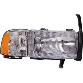 Dorman 1590404 Driver Side Headlight Assembly Compatible with Select Dodge Models