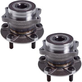 512536 x2 Rear Wheel Hub and Bearing Assembly Compatible With 2019 Sub-aru Forester, 19-21 Ascent, 2015-2020 Legacy Outback WRX # 28473VA000