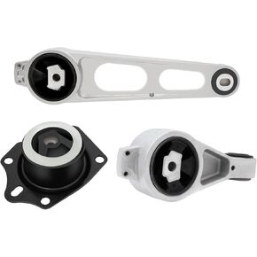 OCPTY Front Right Upper Lower Engine Motor Mount Set Compatible for Chrysler Neon 2000-2002, for PT Cruiser 2001-2010, for Dodge Neon 2000-2005, for Plymouth Neon 2000-2005 # A2947 A2948 A2949 3PCS