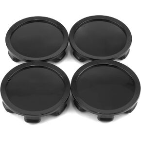 RTRHINOTUNING 4PCS 75mm Wheel Center Caps M608 M242 81310409 Compatible with OZ Racing Superforgiata S2000 ap2v2 Wheel Rims, OD: 2.93"(74.5 mm) ID: 2.76"(70 mm) Black Hub Caps