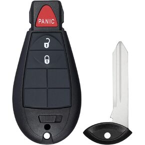 StandardAutoPart Premium Replacement Car Keyless Entry Remote Compatible with Ram 1500 2500 2013 2014 2015 2016 2017 2018 (2 Button)