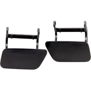 Headlight Washer Cover Nozzle Cap 1 Pair Front Left and Right Unpainted Compatible With BMW 5 Series E60 E61 525i 528i 530i 51117060585 51117060586