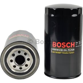 Bosch 3520 Premium Oil Filter With FILTECH Filtration Technology - Compatible With Select Dodge D250, D350, Ram 2500, Ram 3500, Ram 4500, Ram 5500, W250, W350; Ram 2500, 3500, 4500, 5500