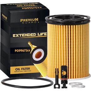 PG99675EX Extended Life Oil Filter up to 10,000 Miles | Fits 2023-21 Genesis GV80, 2023-22 Genesis GV70, 2023-21 Genesis G80, 2023-22 Kia Stinger