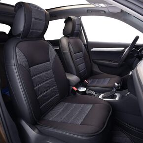 FH Group Car Seat Covers Front Set Premium 3D Air Mesh Automotive Seat Cushion - Universal Fit, Automotive Seat Covers, Car Seat Cushions, Airbag Compatible Car Seat Cover for SUV, Sedan, Van Blue