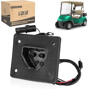 10L0L Golf Cart 48V Delta-Q Battery Charger Receptacle Fits EZGO RXV & TXT, OEM# 602529 611218 604321 8009