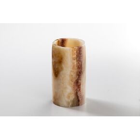Pen Holder - Toothbrush Holder, Desk Organizer, Makeup Brush Holder, Gift for Home, Kitchen Utensil Holder, Storage Desktop, Onyx Marble, Mini Vase